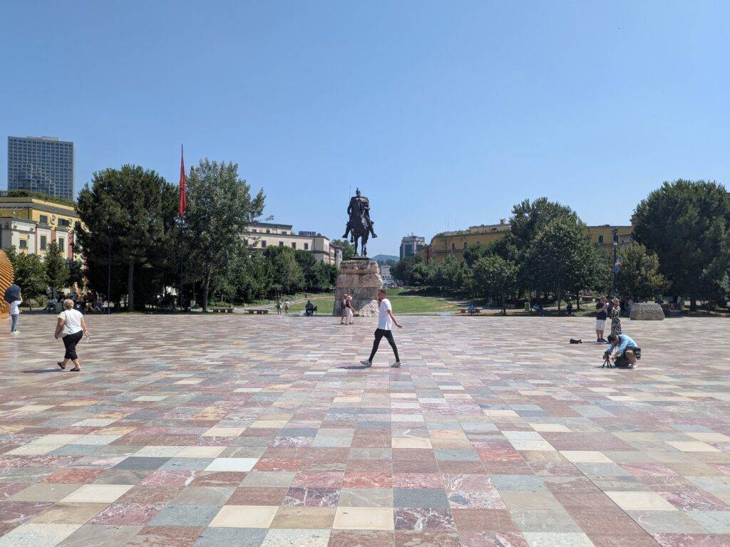 Albania Holidays: Skanderberg Square