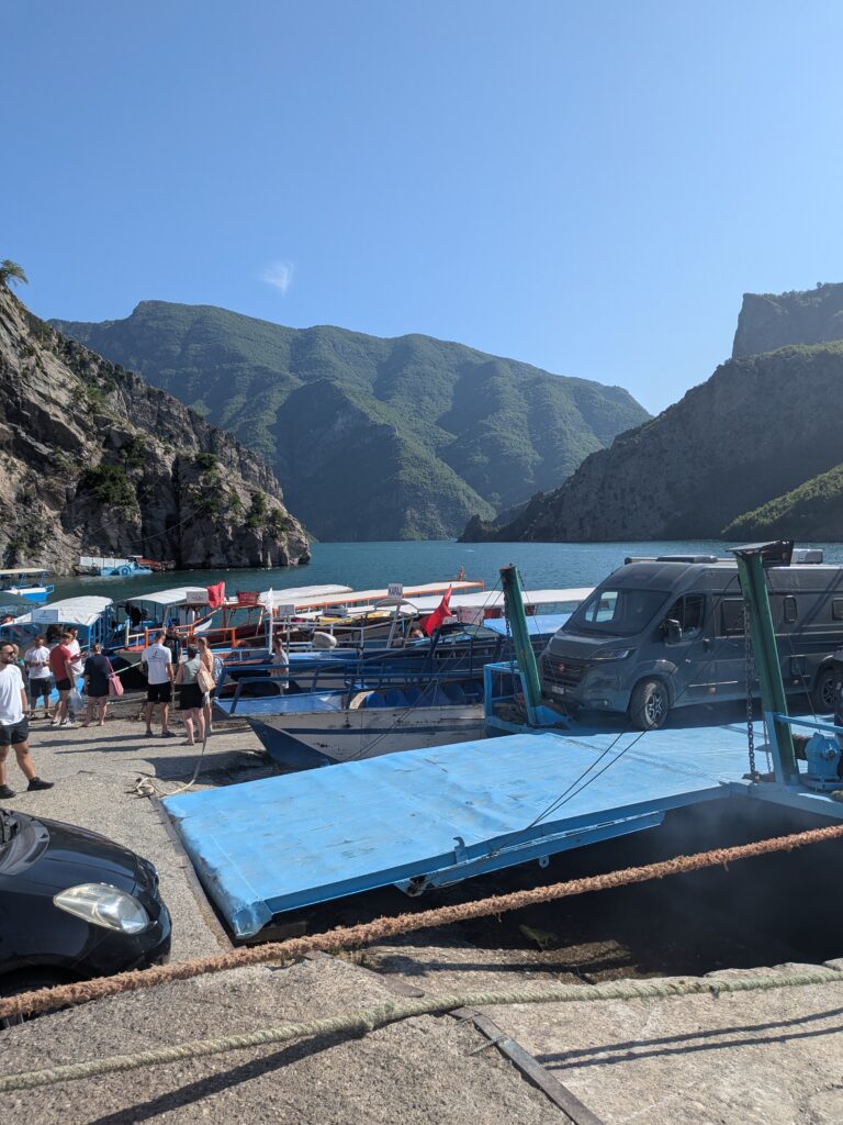 Albania Holidays: Komani Ferry