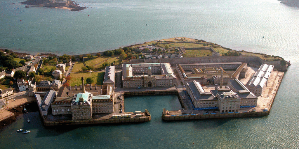 Things To Do in Plymouth: Royal William Yard Aerial View